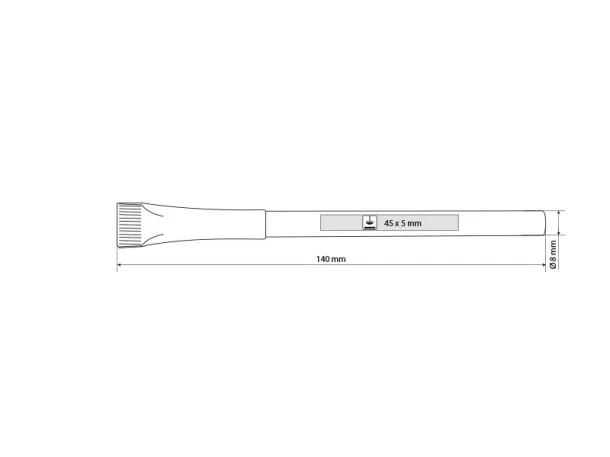 PAPIRUS biodegradable ball pen Yellow