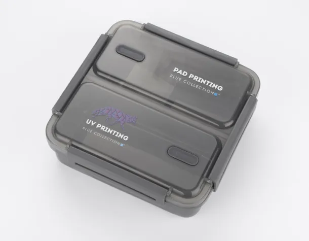  Food container DUO 1100 ml Grafitna