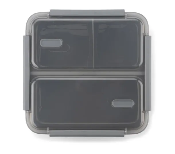  Food container DUO 1100 ml Grafitna