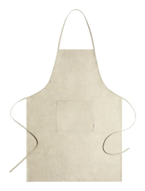 Leiza hemp apron Natural