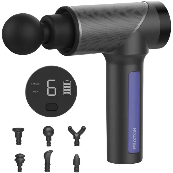 Prixton MGF100 massage gun - Prixton Solid black