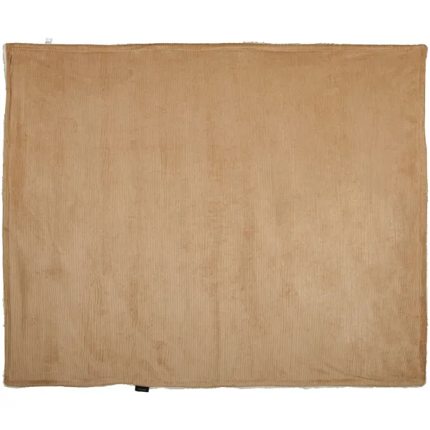 Cosie corduroy sherpa blanket - Field & Co. Camel