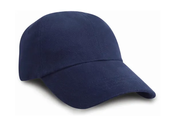  Low Profile Brushed Cotton Cap - Result Headwear Navy