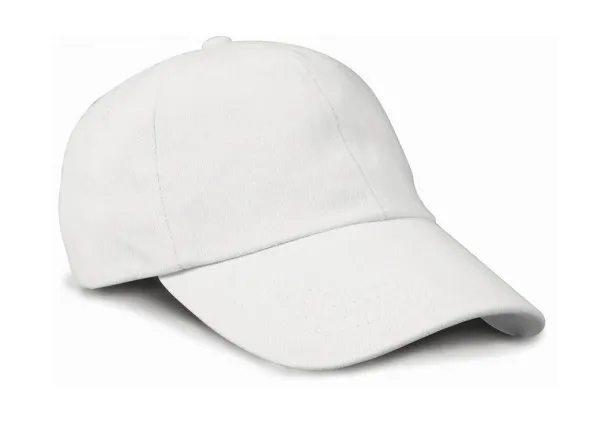  Low Profile Brushed Cotton Cap - Result Headwear Bijela