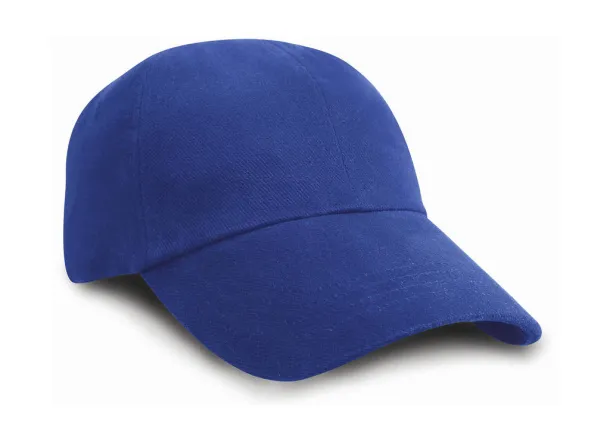  Low Profile Brushed Cotton Cap - Result Headwear Royal