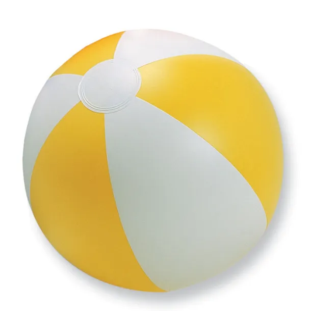 PLAYTIME Inflatable beach ball Yellow