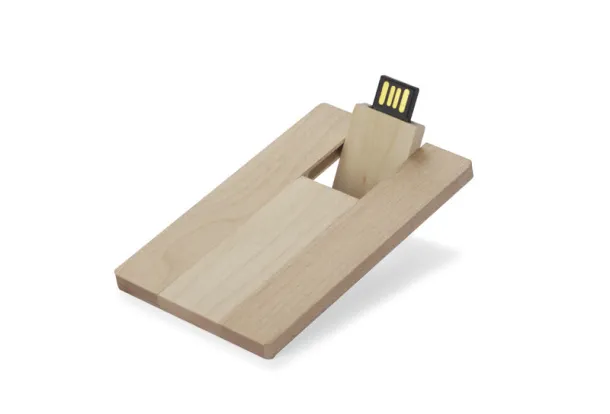 WOODCART USB flash drive  16 GB Brown