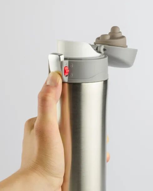 LOCK Travel mug  440 ml Silver