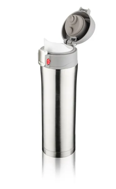 LOCK Travel mug  440 ml Srebrna