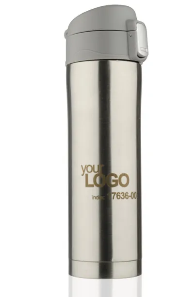 LOCK Travel mug  440 ml Silver