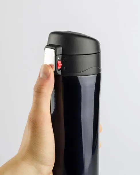 LOCK termo šalica, 440 ml Crna