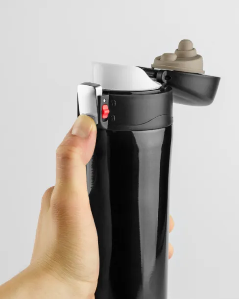 LOCK termo šalica, 440 ml Crna