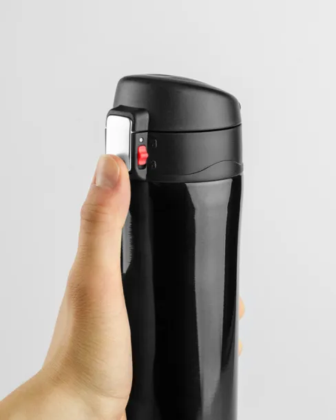 LOCK termo šalica, 440 ml Crna