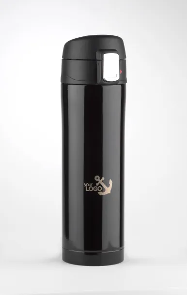 LOCK termo šalica, 440 ml Crna