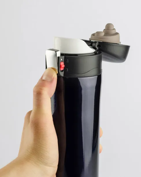 LOCK termo šalica, 440 ml Crna