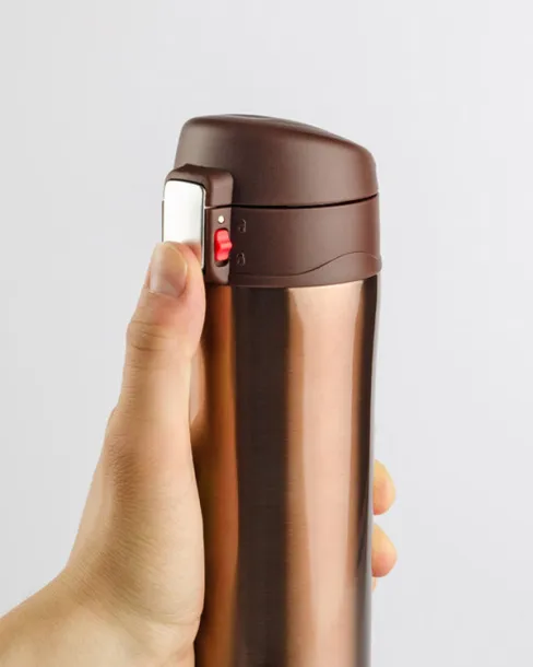 LOCK Travel mug  440 ml Smeđa