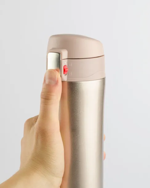 LOCK Travel mug  440 ml szampański