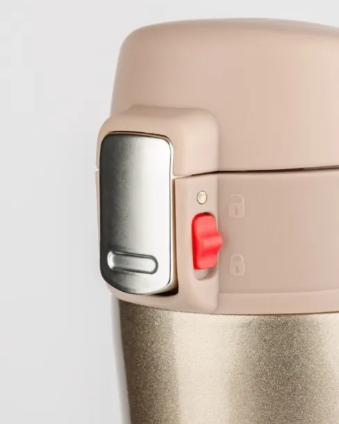 LOCK Travel mug  440 ml szampański