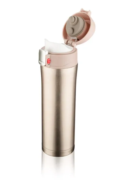 LOCK Travel mug  440 ml szampański