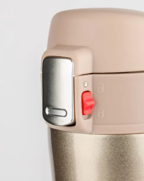 LOCK Travel mug  440 ml szampański