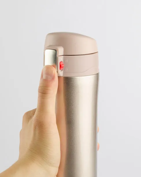 LOCK Travel mug  440 ml szampański
