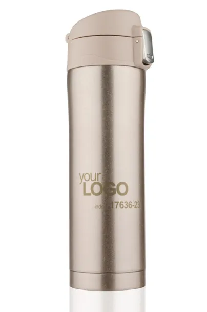LOCK Travel mug  440 ml szampański