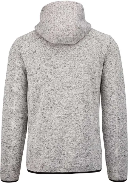  Muška hoodica s patentom, 345 g/m2 - Proact Light Grey Mélange