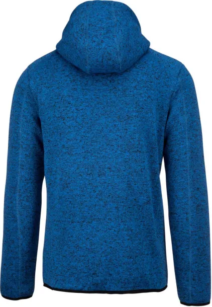  Muška hoodica s patentom, 345 g/m2 - Proact Light Royal Blue Mélange