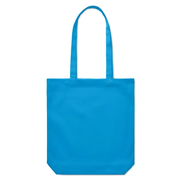 RASSA COLOURED 270 gr/m² Canvas shopping bag Turquoise