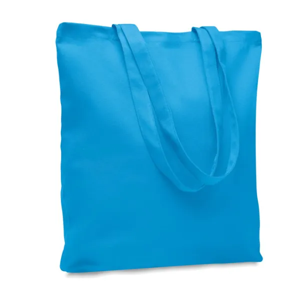 RASSA COLOURED 270 gr/m² Canvas shopping bag Turquoise