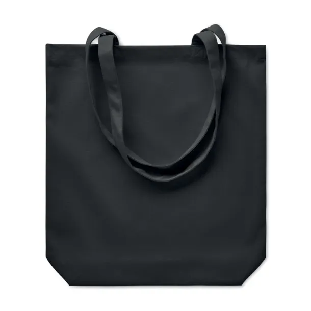 RASSA COLOURED 270 gr/m² Canvas shopping bag Black