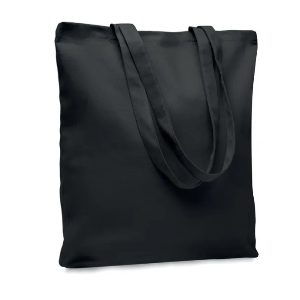 RASSA COLOURED 270 gr/m² Canvas shopping bag Black