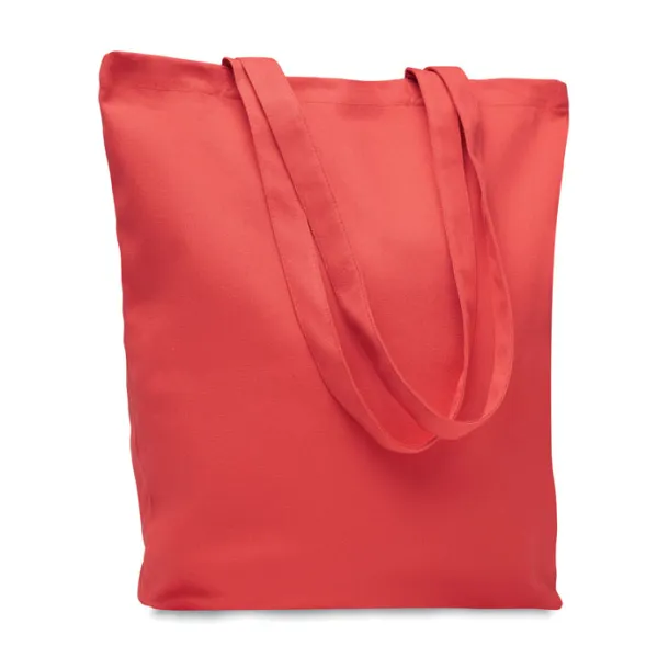 RASSA COLOURED 270 gr/m² Canvas shopping bag Red