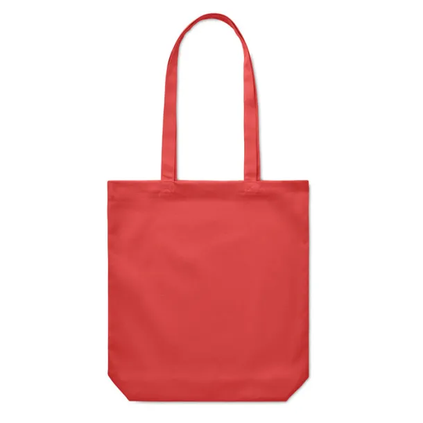 RASSA COLOURED 270 gr/m² Canvas shopping bag Red