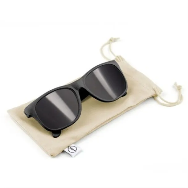  Wheat straw sunglasses B'RIGHT Crna