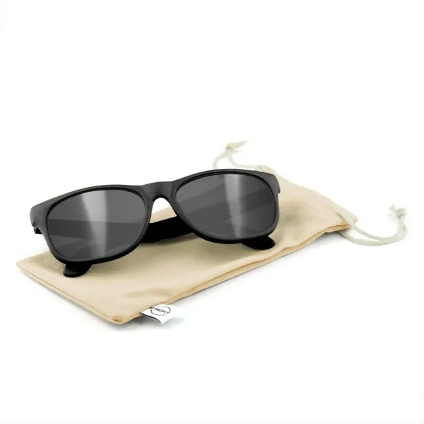  Wheat straw sunglasses B'RIGHT Crna