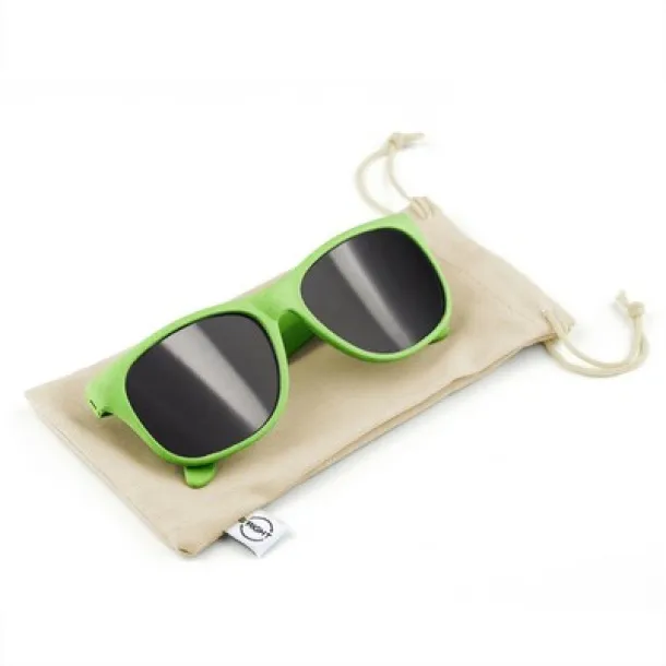  Wheat straw sunglasses B'RIGHT light green