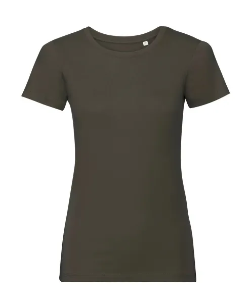  Ladies´ Pure Organic Tee - Russell Pure Organic Dark Olive