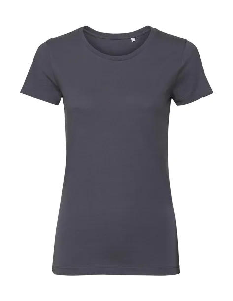  Ladies´ Pure Organic Tee - Russell Pure Organic Convoy Grey