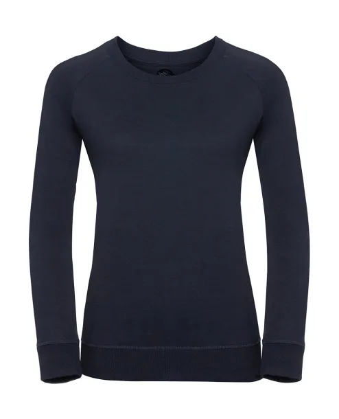  Ladies HD Raglan Sweat - Russell  French Navy