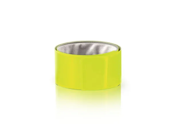 FUNPLASTIC flexible reflective wristband Neon yellow