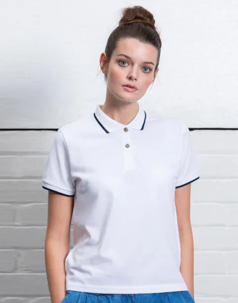  The Women’s Tipped Polo - Mantis