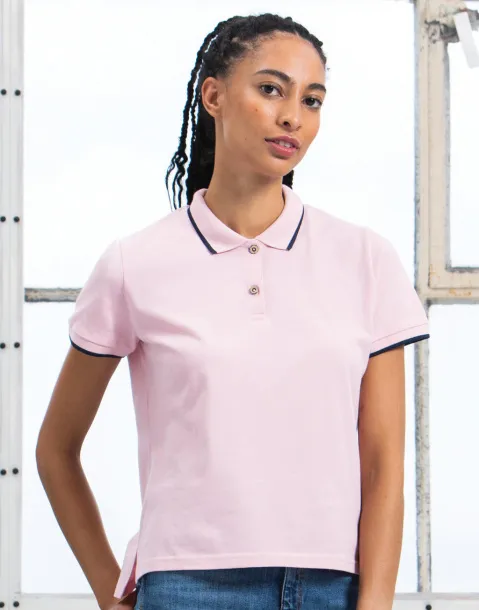  The Women’s Tipped Polo - Mantis