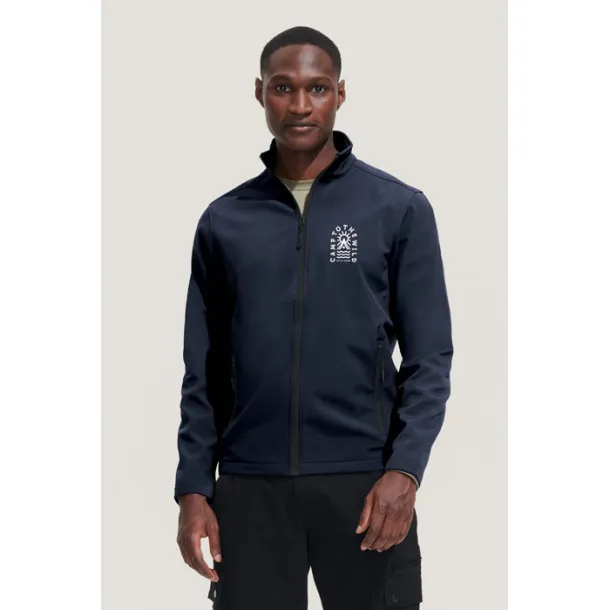 RACE MEN muška softshell jakna French Navy