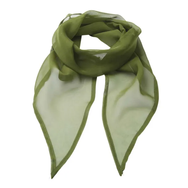  'COLOURS COLLECTION' PLAIN CHIFFON SCARF - Premier Oasis Green