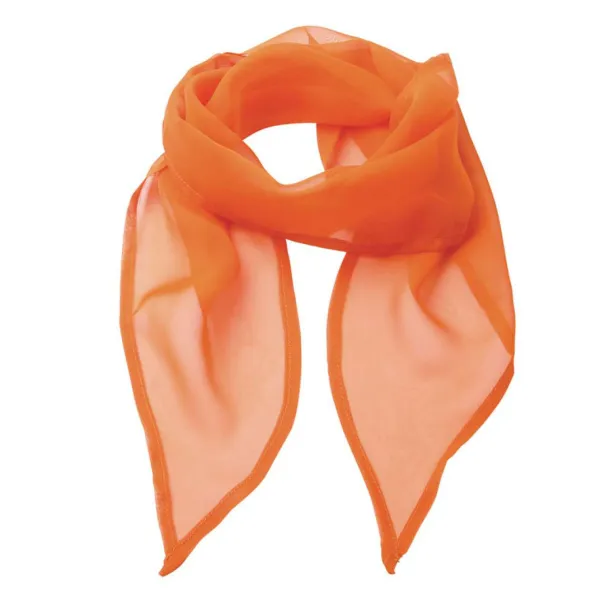  'COLOURS COLLECTION' PLAIN CHIFFON SCARF - Premier Terracotta