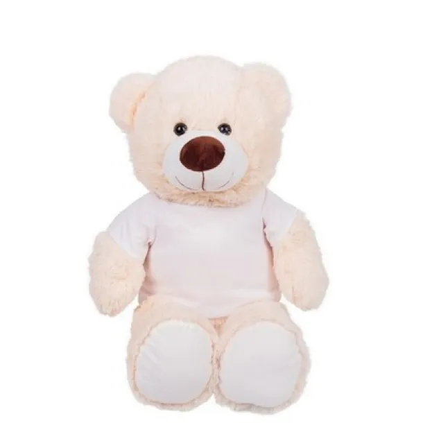 Bernie Brown Plush teddy bear white