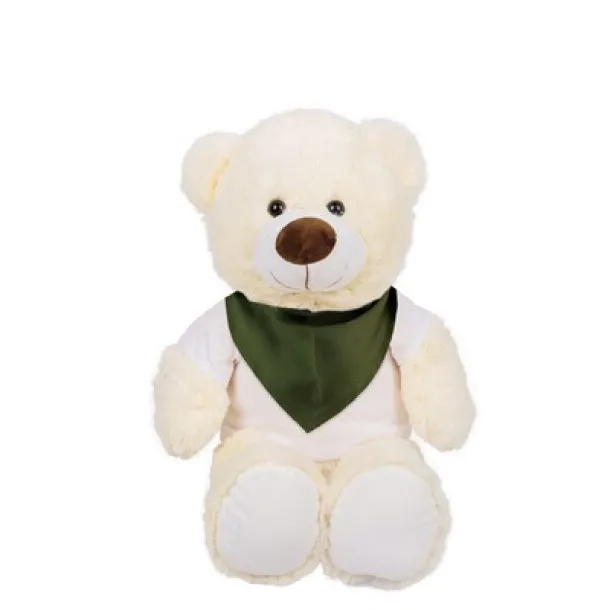 Bernie Brown Plush teddy bear Bijela