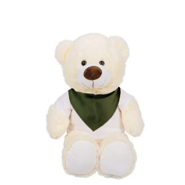 Bernie Brown Plush teddy bear Bijela