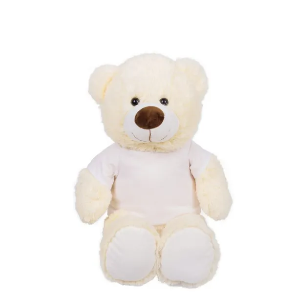 Bernie Brown Plush teddy bear white